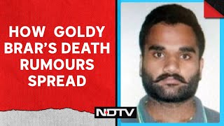 Goldy Brar News Today  How Gangster Goldy Brars Death Rumours Spread Forcing US Cops To Clarify [upl. by Laehcym]