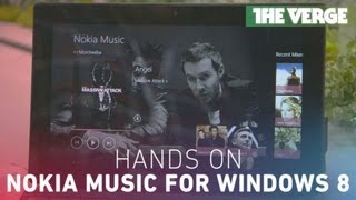 Nokia Music for Windows 8 handson [upl. by Neill]