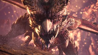 Monster Hunter World  Alatreon Boss Fight Hammer 4K [upl. by Bristow457]