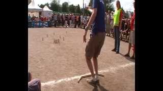 Mölkky World Championships 2014  Quarter finals [upl. by Allene350]