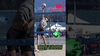 Is that enough volleyball vancouveropen beachvolleyball volleyballworld vanopen [upl. by Odlareg]