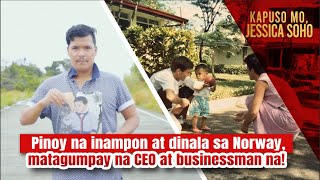 Pinoy na inampon at dinala sa Norway matagumpay na CEO at businessman  Kapuso Mo Jessica Soho [upl. by Pandolfi]