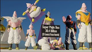 MAJIN BUU Level Power Comparison [upl. by Sancho]