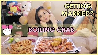 BOILING CRAB SPICY SHRIMP BOIL  MUKBANG [upl. by Callum900]