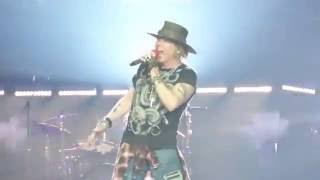 Guns N Roses  Civil War Houston 080516 HD [upl. by Ehsrop]