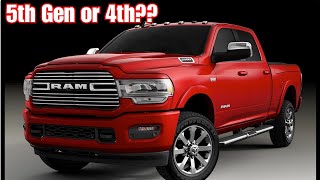 2019 RAM HEAVY DUTY Is It A 5th Gen CUMMINS or A 4th Gen [upl. by Berard]