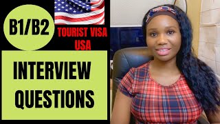 TIPS FOR USA TOURIST VISA INTERVIEW  B1B2  PART 1 [upl. by Yennek]