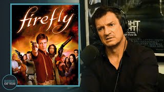 Nathan Fillion treads lightly when discussing a Firefly reboot in the works insideofyou firefly [upl. by Nosirrah]