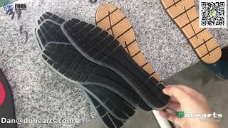 PVC shoe sole making machine [upl. by Eardnoed]