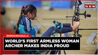 Asian Para Games 2023  Meet Sheetal Devi Worlds First Armless Archer To Win a Gold  English News [upl. by Hgiellek416]