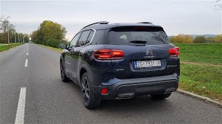 Citroen C5 Aircross Hybrid 225  0100 kmh acceleration Hybrid Sport [upl. by Aubin]