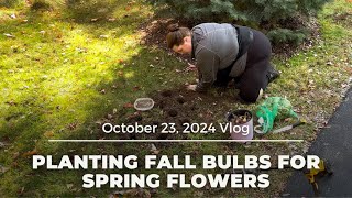 Planting Fall Bulbs for Spring Flowers [upl. by Eerak]