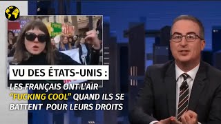 Vu des ÉtatsUnis les Français “ont l’air tellement cool” quand ils se battent pour le droit [upl. by Davide]