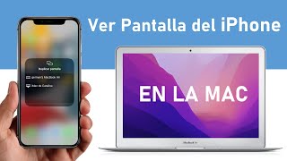 Ver pantalla del iPhone en la MAC  AirPlay [upl. by Noira700]