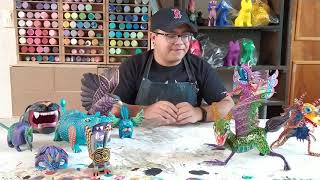 APRENDIENDO DE ARTESANIAS MEXICANAS ALEBRIJE Y TONA [upl. by Duomham39]