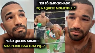 URGENTE SE EMOCIONOU🚨 Esquiva Falcão QUEBR4 SILÊNCIO após DERROTA NA LUTA DE BOXE para Hebert [upl. by Akers]