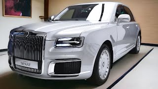 Aurus Senat 2024  Sedan Ultra Luxury Russian Armored V8 44L 598HP Exterior And Interior [upl. by Rhyne]