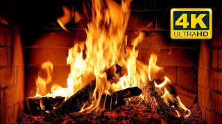 🔥 Cozy Fireplace 4K 12 HOURS Fireplace with Crackling Fire Sounds Crackling Fireplace 4K [upl. by Enegue169]