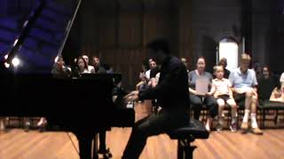 Diego Idarraga Duarte performs Sonata Appassionata no 23 op 57 in F min 3rd movement [upl. by Nosraep558]