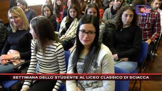 SETTIMANA DELLO STUDENTE AL LICEO CLASSICO DI SCIACCA [upl. by Aeniah531]