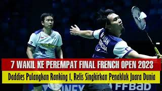 7 WAKIL KE PEREMPAT FINAL DADDIES PULANGKAN RANKING 1 dan RELIS SINGKIRKAN PENAKLUK JUARA DUNIA [upl. by Htieh]