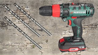 Parkside PSBSA 20LI A1 Cordless Impact Drill REVIEW [upl. by Adeuga]