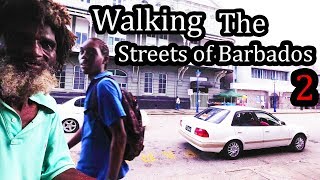 BARBADOS Streets Two  2017  Walking in Bridgetown 4K October [upl. by Franciscka]