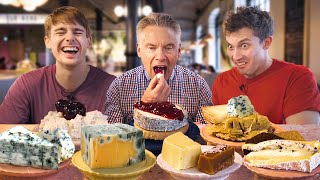 Rotating Cheese BUFFET with actual English Gentleman [upl. by Pattison]