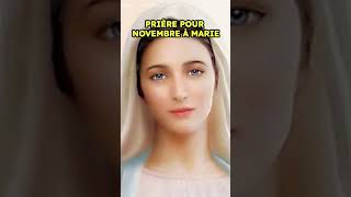 Confions le Mois de Novembre à la Vierge Marie  Prière quotidienne 🙏 shorts [upl. by Hagan]