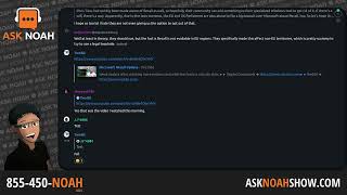 Ask Noah Show 411 [upl. by Dyna]