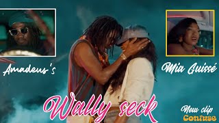 Wally bseckAmadeus et mia guissé en new clip du nom de confuse 🔥💥 [upl. by Urana]