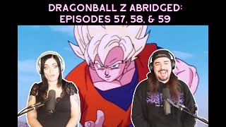 DragonBall Z Abridged Episodes 57 58 amp 59 Reaction [upl. by Charline256]