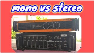 Mono Bridge mode VS stereo in telugu  what is mono stereo [upl. by Kristien150]