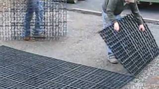 Ecoraster in Salem Oregon Porous Driveway Construction StepbyStep Construction and Installation [upl. by Suolhcin524]