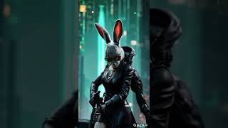 Rabbix  Trailer 2  Rabbits vs Turtle shorts shortvideo matrix green ai klingai cinema [upl. by Isman]