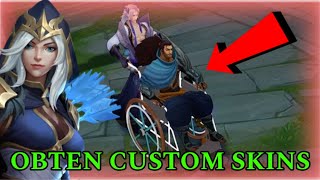 Cómo CONSEGUIR SKINS PERSONALIZADAS en League of Legends ✅ Guía  Cómo OBTENER CUSTOM SKINS en LOL [upl. by Bordie]