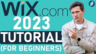 Wix Tutorial 2023Full Tutorial For Beginners  Create A Professional Website [upl. by Marala]