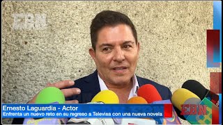 ERNESTO LAGUARDIA enfrenta un nuevo reto al protagonizar la novela quotPAPÁS POR CONVENIENCIAquot 📺 [upl. by Conlen936]