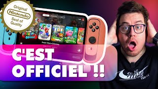 NINTENDO SWITCH 2PRO  LES INFOS OFFICIELLES  🤯🤯 [upl. by Hammad69]