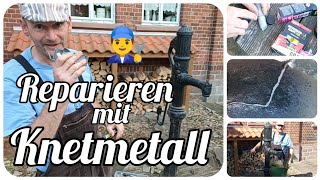 Pumpe reparieren mit Knetmetall 👨‍🔧👌🏻 [upl. by Ainaled38]