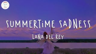 Lana Del Rey  Summertime Sadness Lyric Video [upl. by Delastre759]