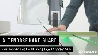 Hand Guard  Das Sicherheitssystem für Formatkreissägen  Altendorf [upl. by Morna793]