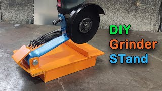 THIS IS THE BEST WAY TO MAKE AN ANGLE GRINDER STAND [upl. by Winthorpe]