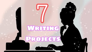 7 WRITING PROJECTS THAT IM CURRENTLY WORKING ON ✍️ 🫢 A Writing Podcast [upl. by Clayton]