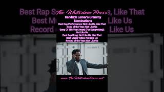 Congrats to Kendrick Lamar on his 2025 Grammy Nominations [upl. by Larrej]