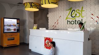 Vlog100 Zest Hotel Airport Jakarta [upl. by Hanima]