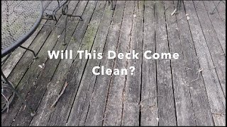 How to Wash a Deck  Great Results [upl. by Rosalyn]