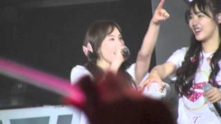 Taeyeon quotYou guys are f awesomequot 131012 Girls amp Peace in Singapore [upl. by Tesler]