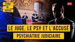 Justice et psychiatrie  Le juge le psy et laccusé  psychiatre judiciaire  Documentaire  RTS [upl. by Shaff]