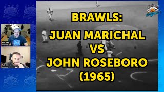 Brawls Juan Marichal vs Johnny Roseboro 1965 [upl. by Cecilio701]